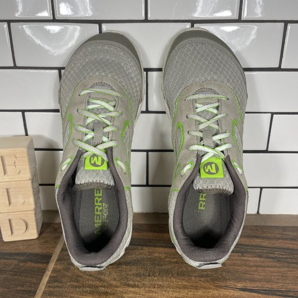 Merrell Bare Access Arc Womens Sz 7 Running Shoes Gray Vibram Barefoot Trainers - Picture 6 of 14